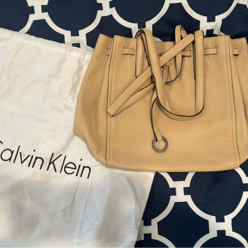 Calvin Klein Tan handbag
